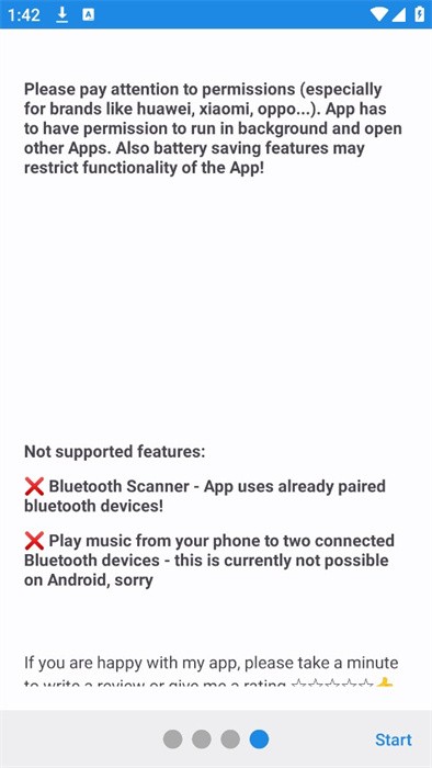 蓝牙音频小部件app