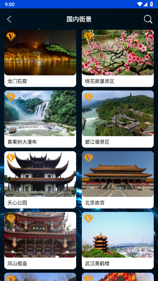 观光街景地图解锁VIP功能