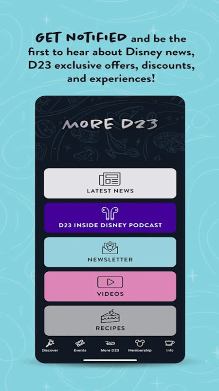 D23FanClub迪士尼粉丝俱乐部app手机版